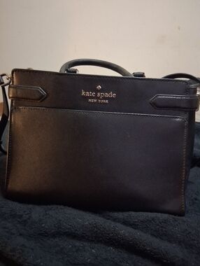 Kate Spade New York Black Saffiano Leather Purse - Like New,  Barely Used